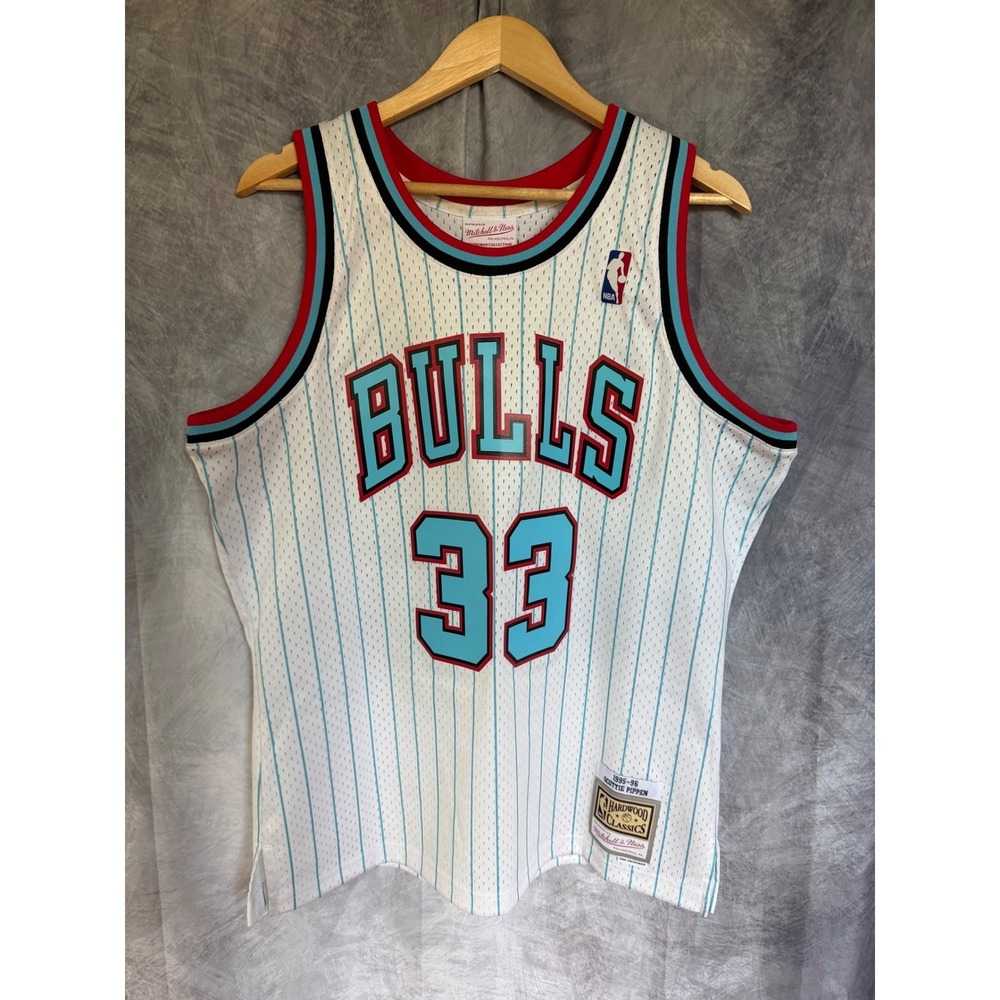 Mitchell & Ness Scottie Pippen 1995-96 Chicago Bulls Jersey Size L Retro